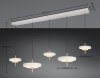 Lampa wisząca LED wielopunktowa okrągłe klosze designerska nowoczesna ściemnialna KEATON 340210576 Trio